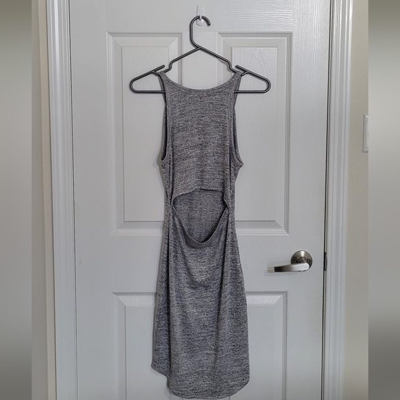 Wilfred Free Gray Dress with Cut Out at Back - Picture 2 of 4
